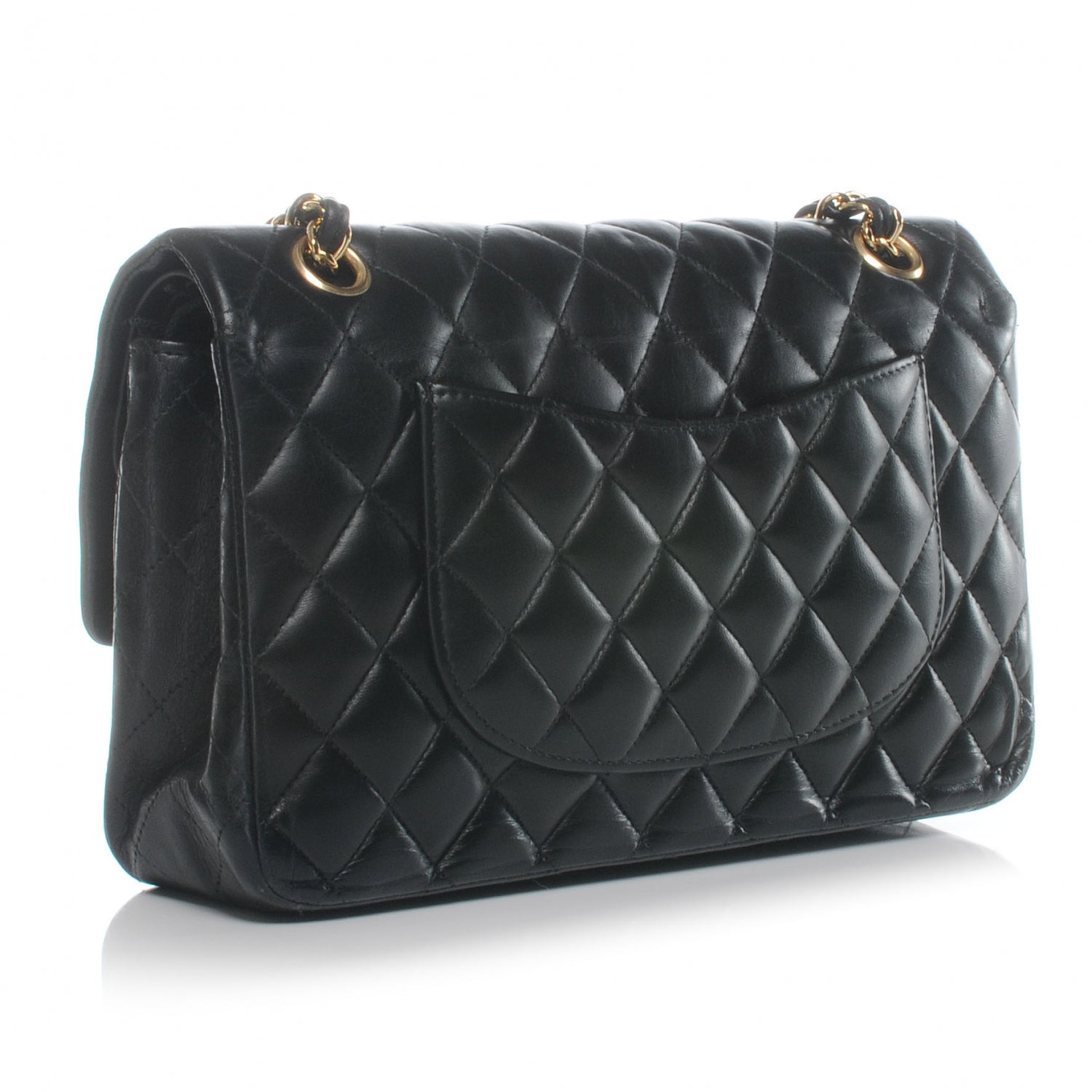 Chanel Lambskin Medium Double Flap Black 3 of 7