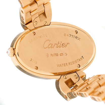Cartier 18K Pink Gold Diamond Bezel 38mm Delices de Cartier Quartz Watch 4 of 5