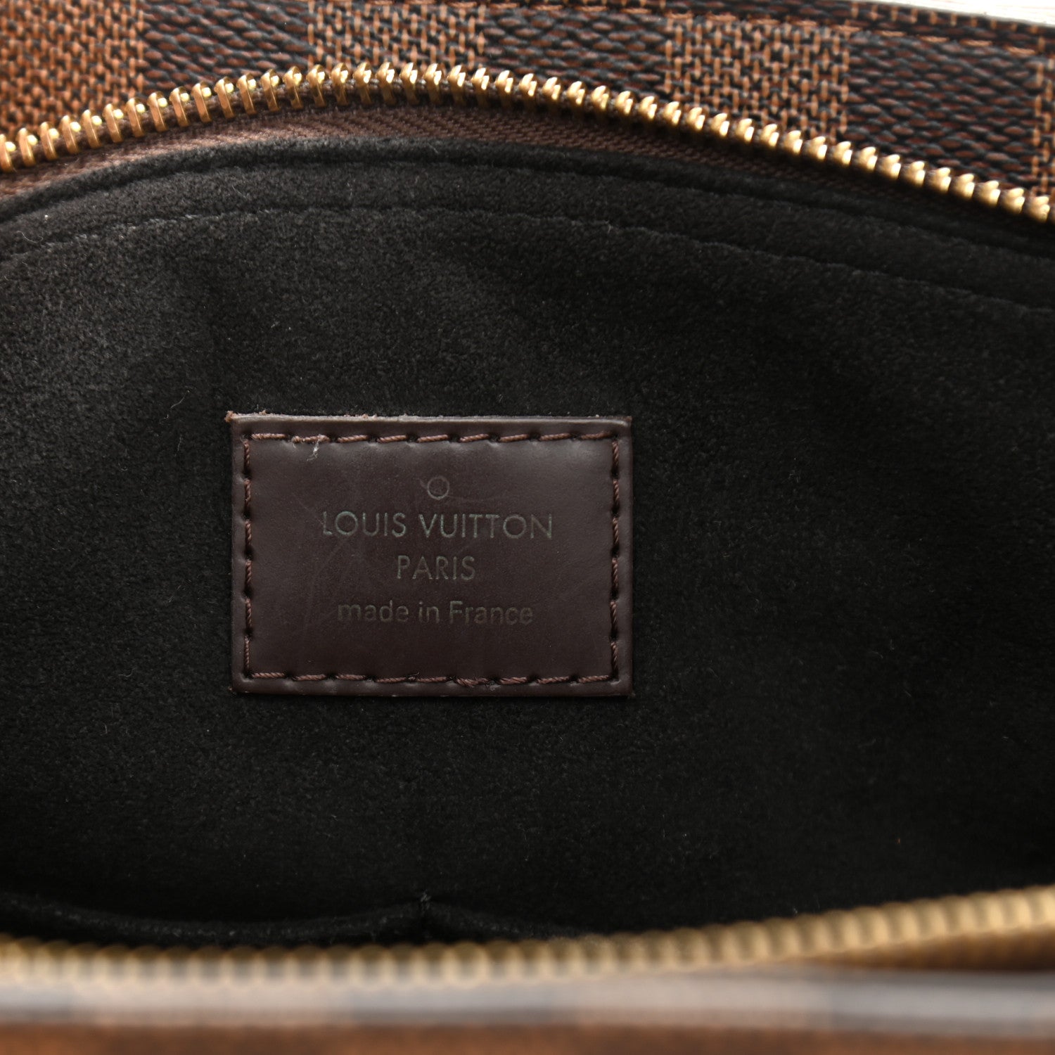 Louis Vuitton Cuir Taurillon Damier Ebene Normandy Black 7 of 8