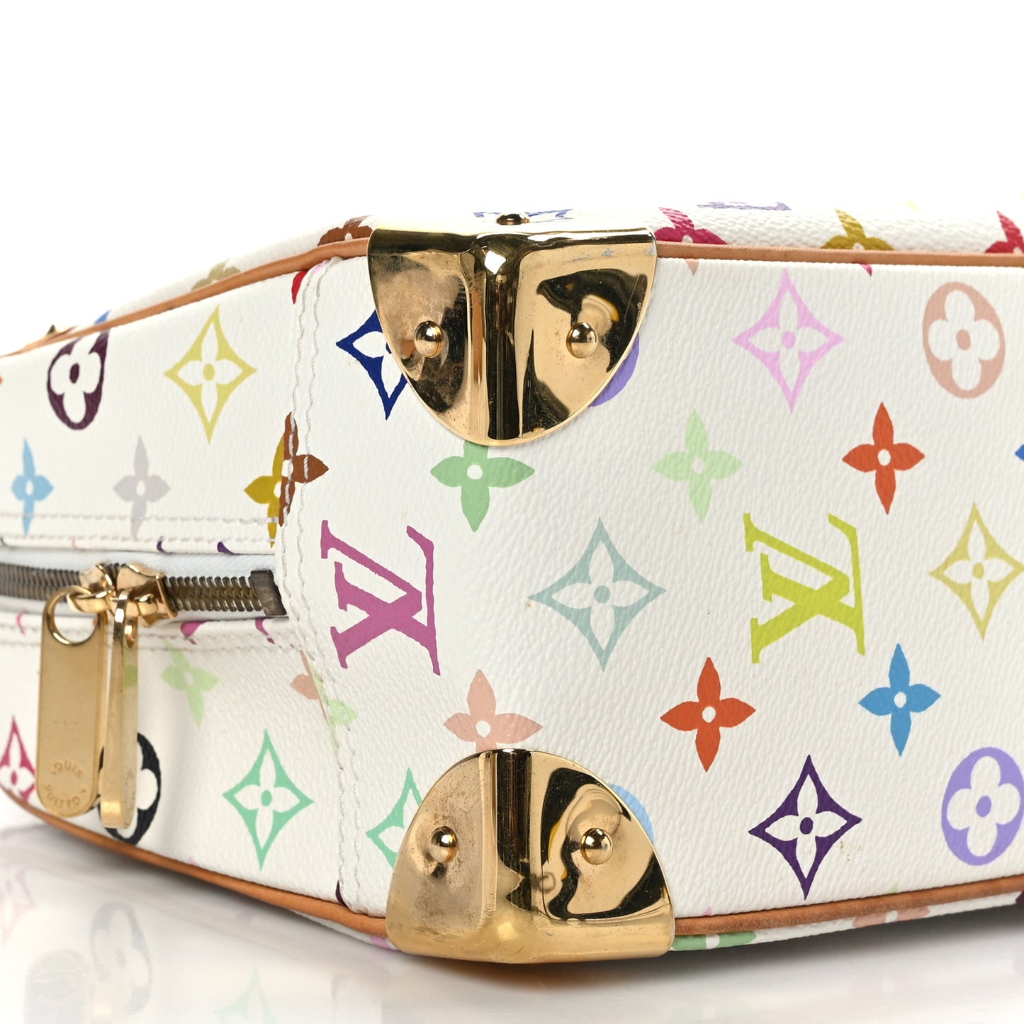 Monogram Multicolor Trouville White