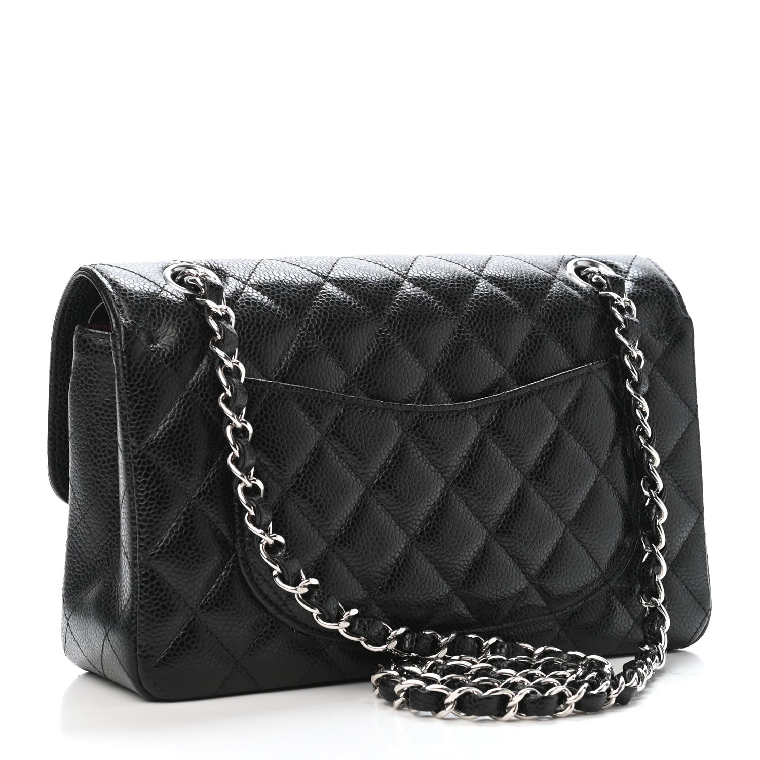 Chanel Caviar Quilted Small Double Flap Black 2 of 4