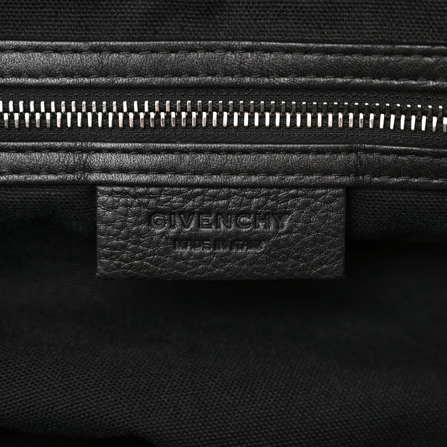 Givenchy Waxy Grained Calfskin Studded Medium Nightingale Black 6 of 12