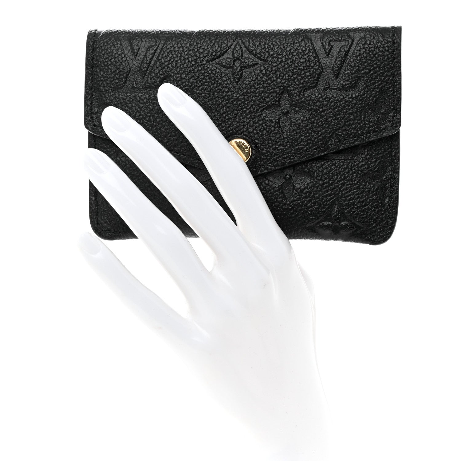 Louis Vuitton Empreinte Key Pouch Black 2 of 7