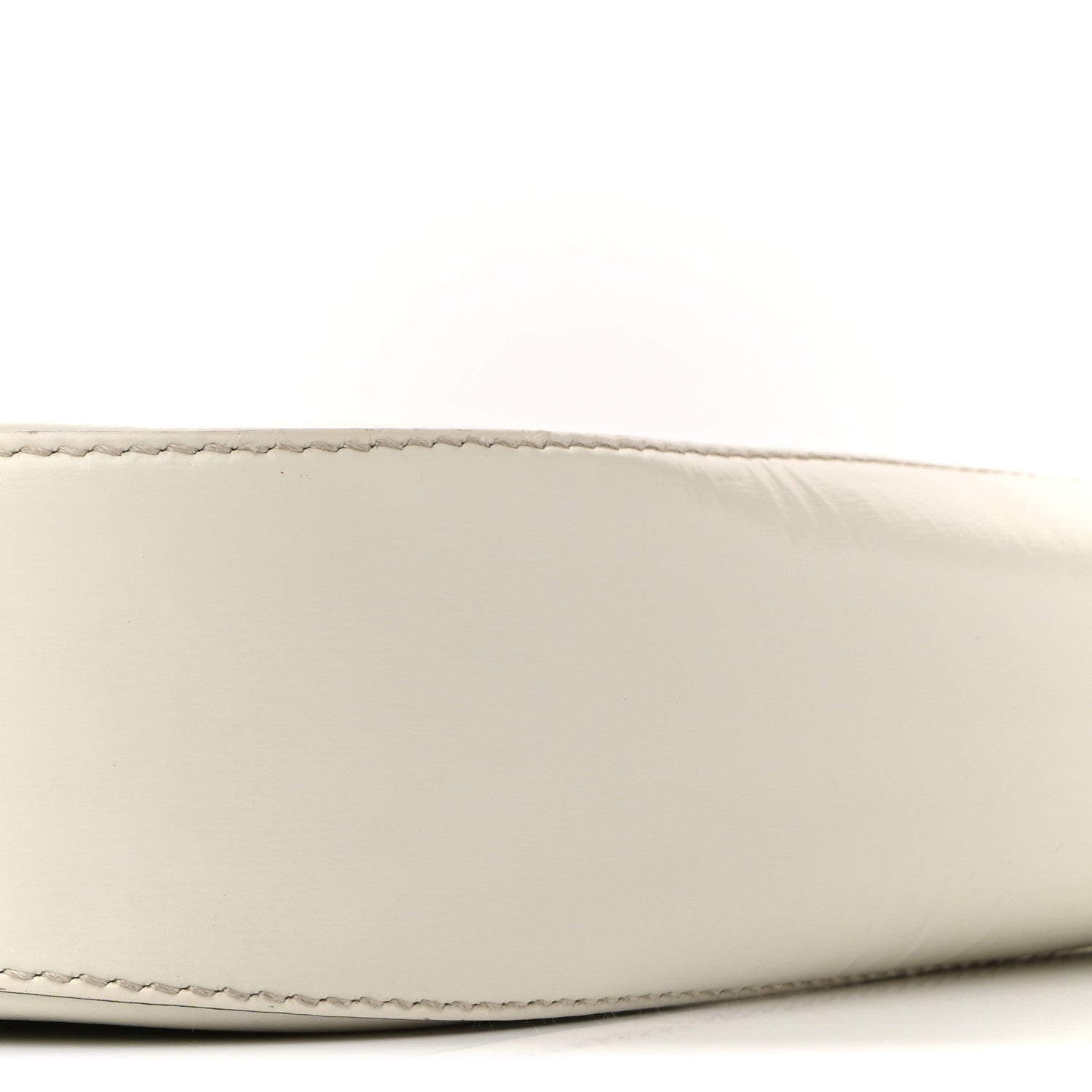 Prada Brushed Calfskin Cleo Adjustable Strap Shoulder Bag White 10 of 13