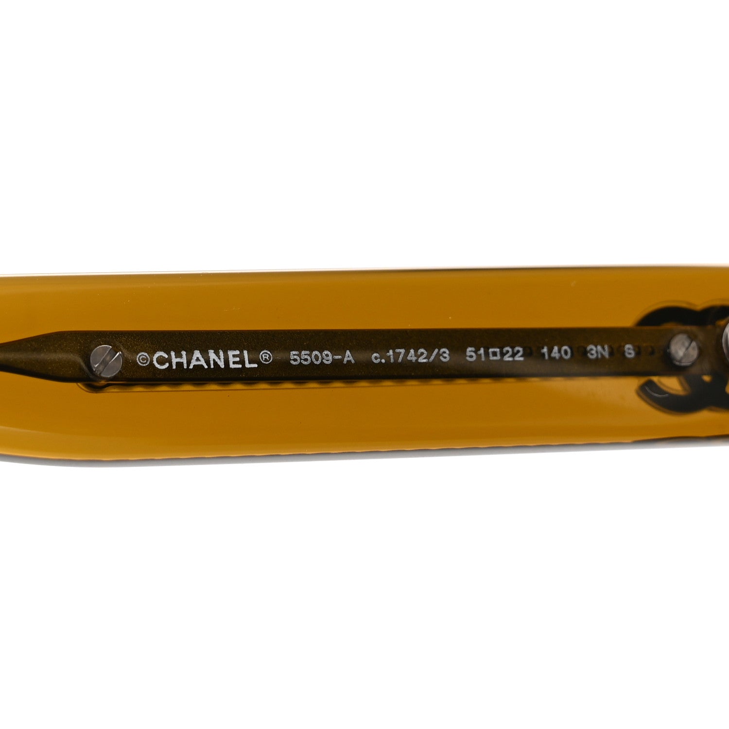 Chanel Acetate Square Sunglasses 5509-A Khaki 5 of 8