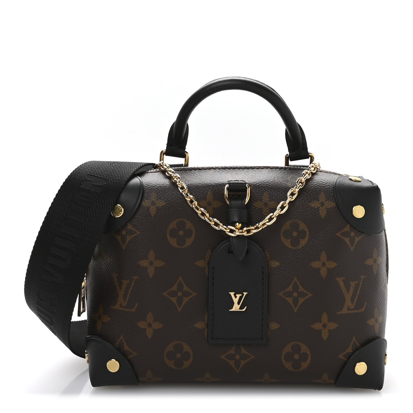 Monogram Petite Malle Souple Black