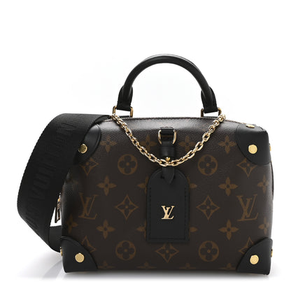 Louis Vuitton Monogram Petite Malle Souple Black 1 of 9