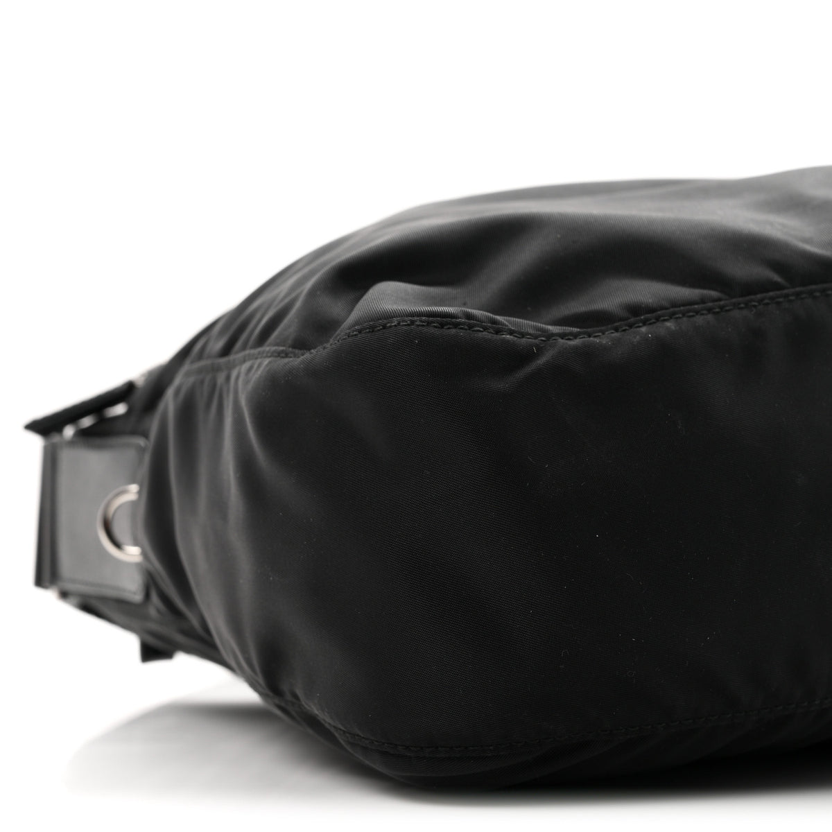 Nylon Vela Tracolla Messenger Bag Black