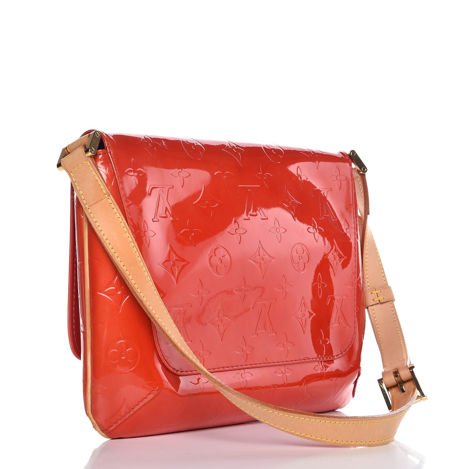 Louis Vuitton Vernis Thompson Street Rouge 3 of 10