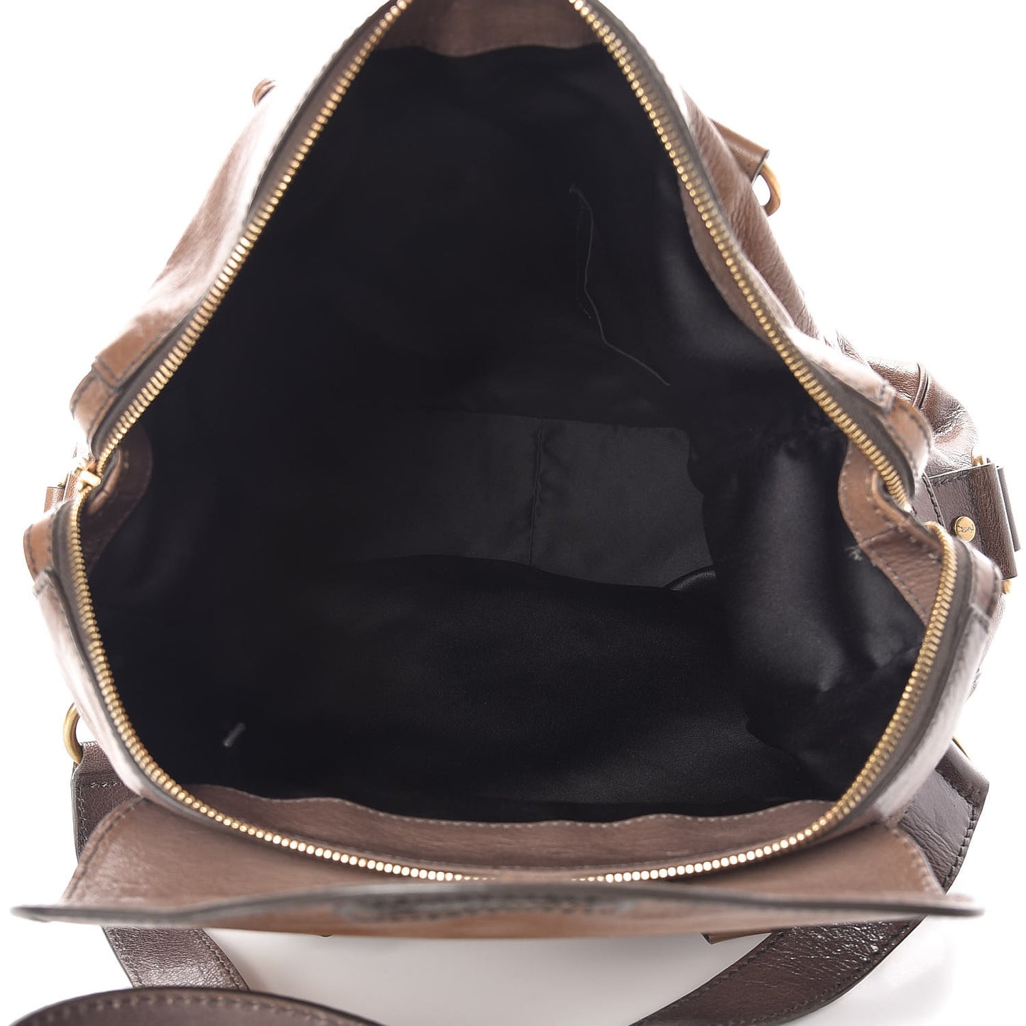 Glazed Goatskin Muse Messenger Brown