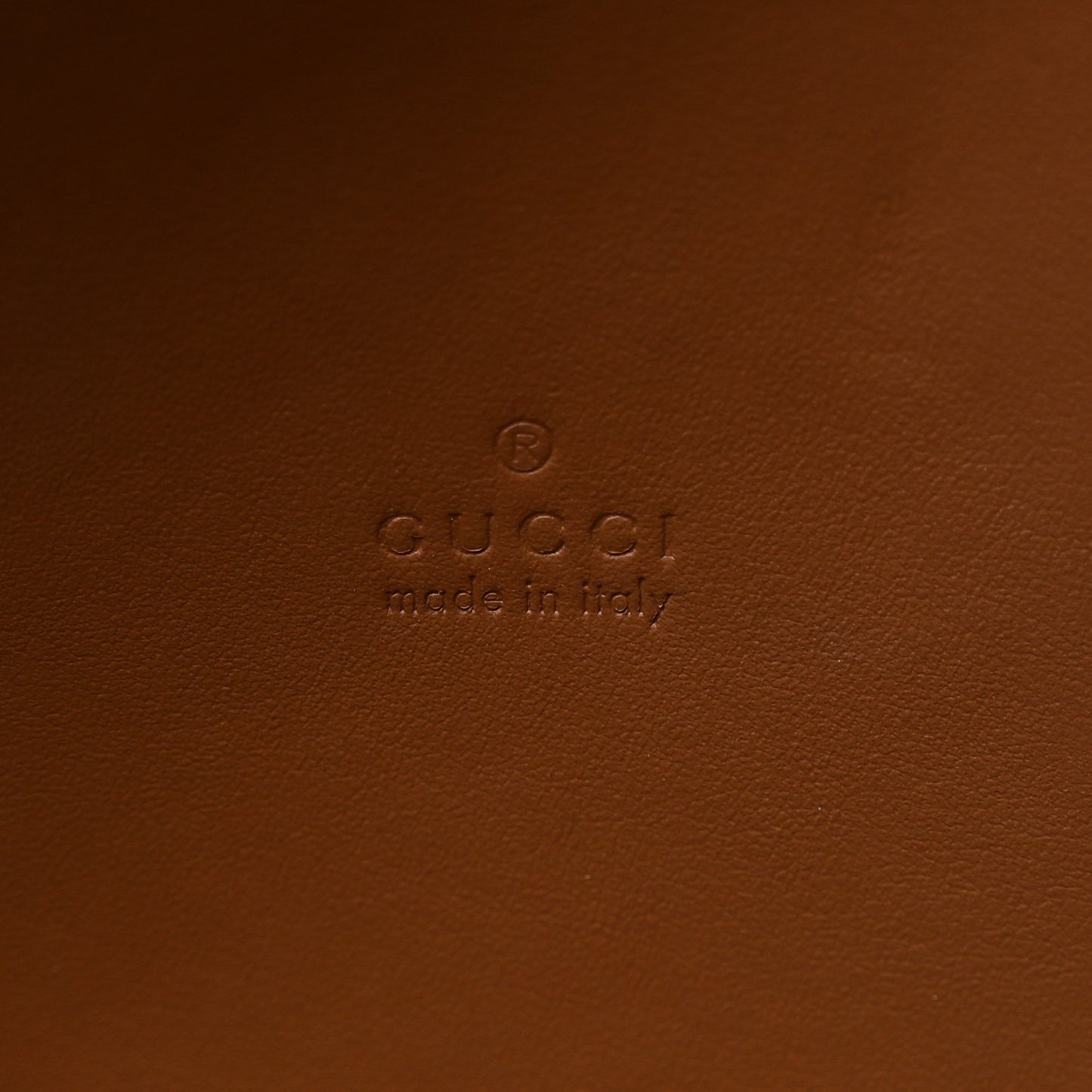 Suede GG Debossed Large Dionysus Shoulder Bag Brown