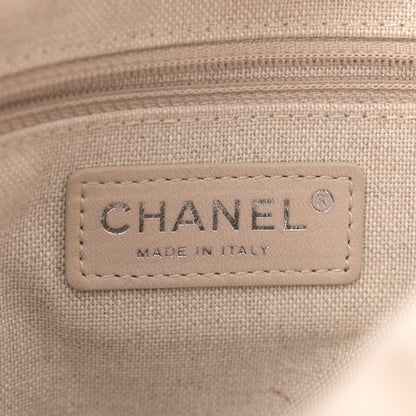 Chanel Mixed Fibers Small Deauville Tote Beige 7 of 13