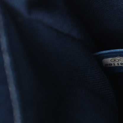 Chanel Denim Quilted Single Flap Blue 7 of 11