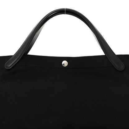 The Row Cotton Twill East West Idaho Tote Black 7 of 9