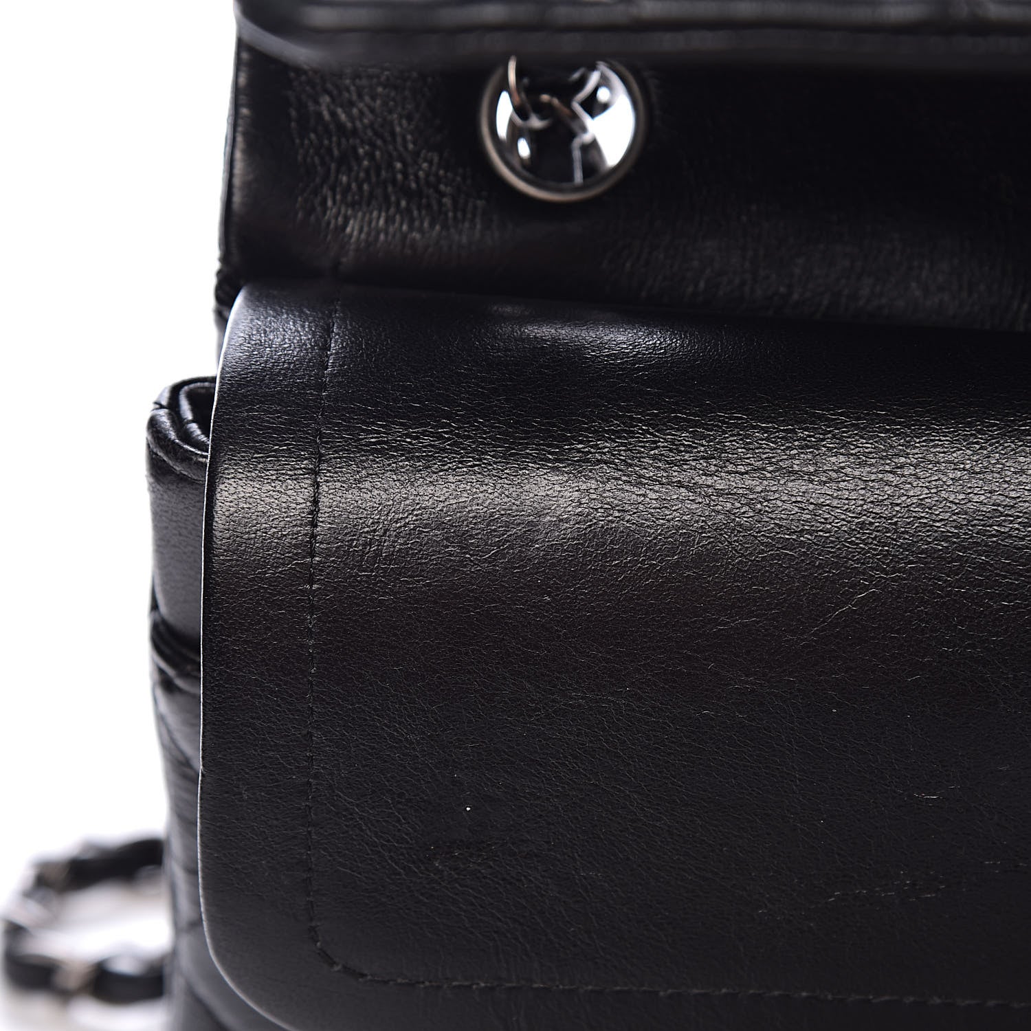 Chanel Lambskin Quilted Medium Hybrid Reissue Flap Black 8 of 13