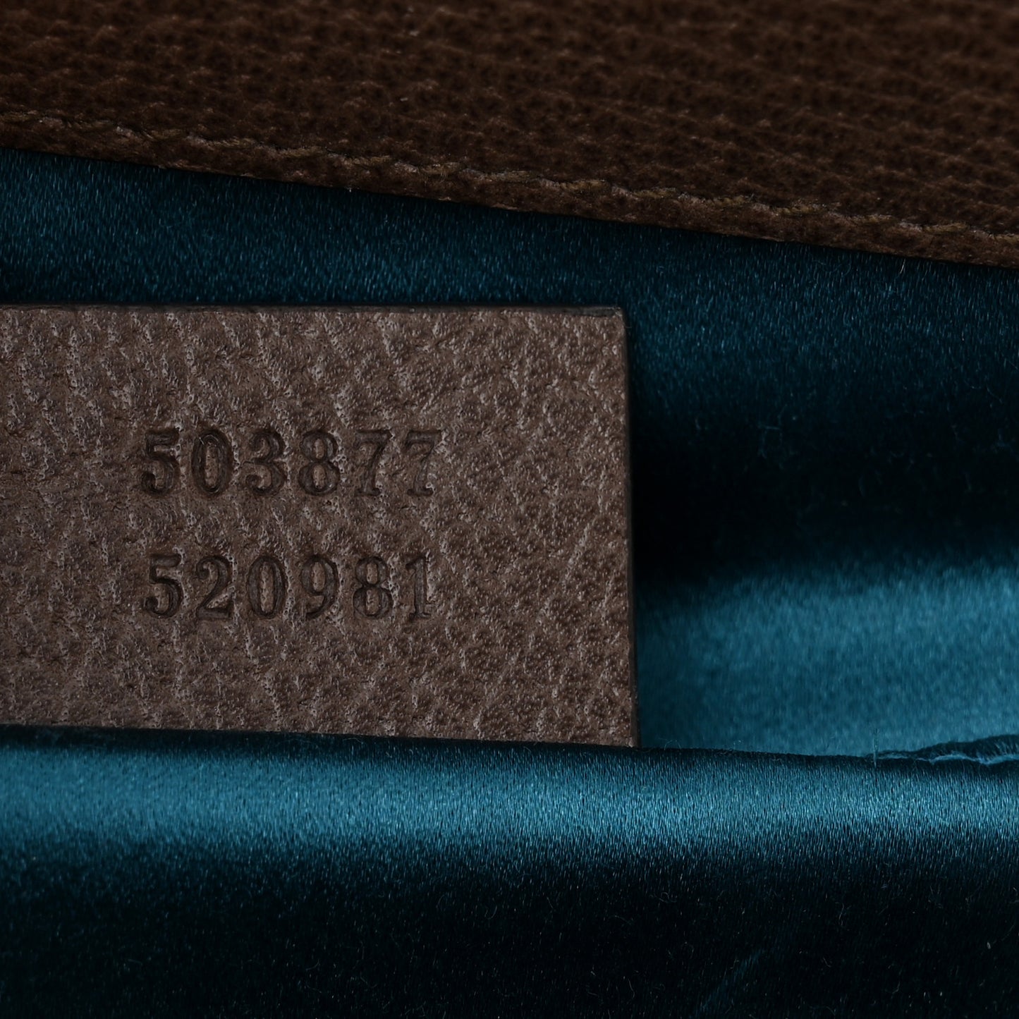 GG Supreme Monogram Web Small Ophidia Chain Shoulder Bag Brown