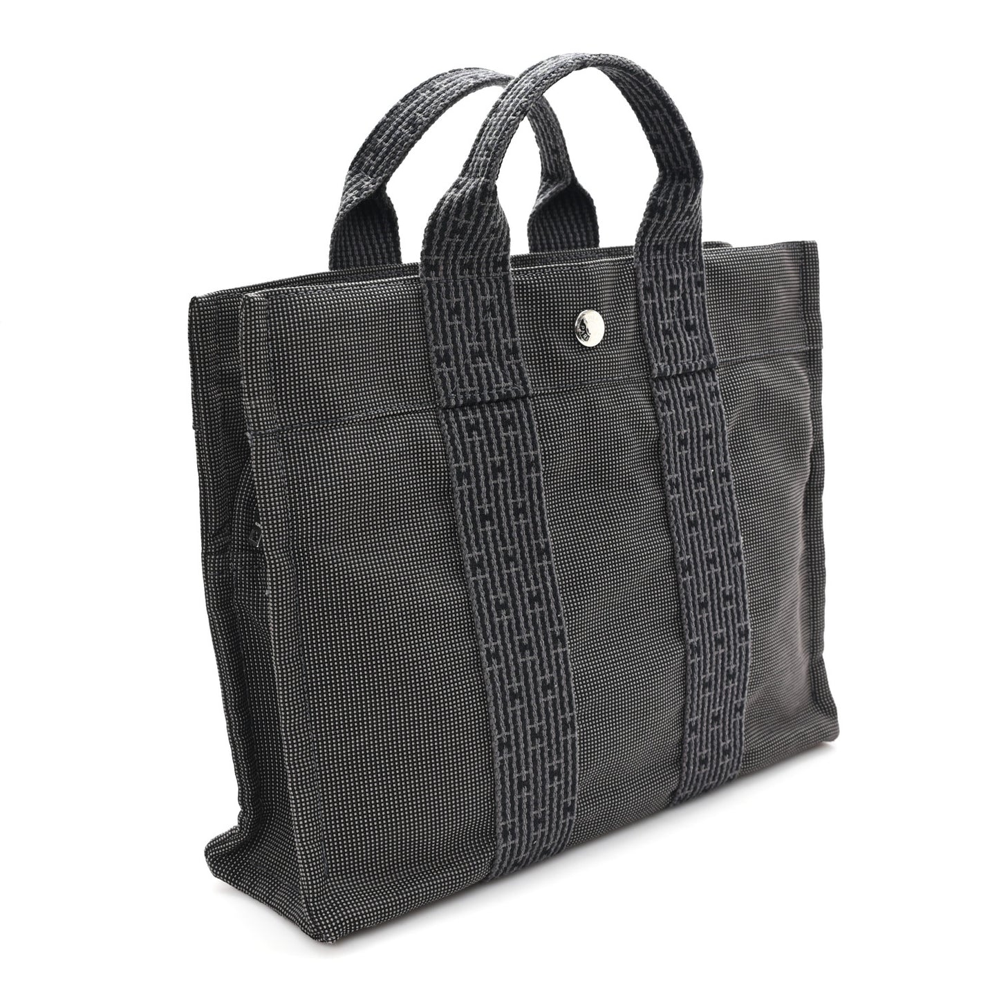 Canvas Herline PM Tote Grey
