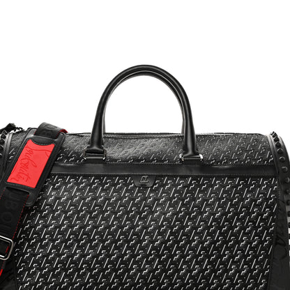 Christian Louboutin Studded Techno CL Sneakender Duffle White Black 7 of 11