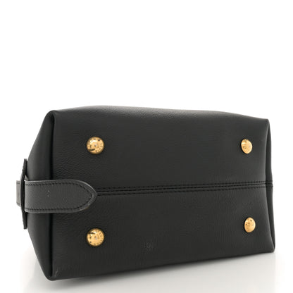 Louis Vuitton Grained Calfskin Low Key Hobo PM Black 5 of 11