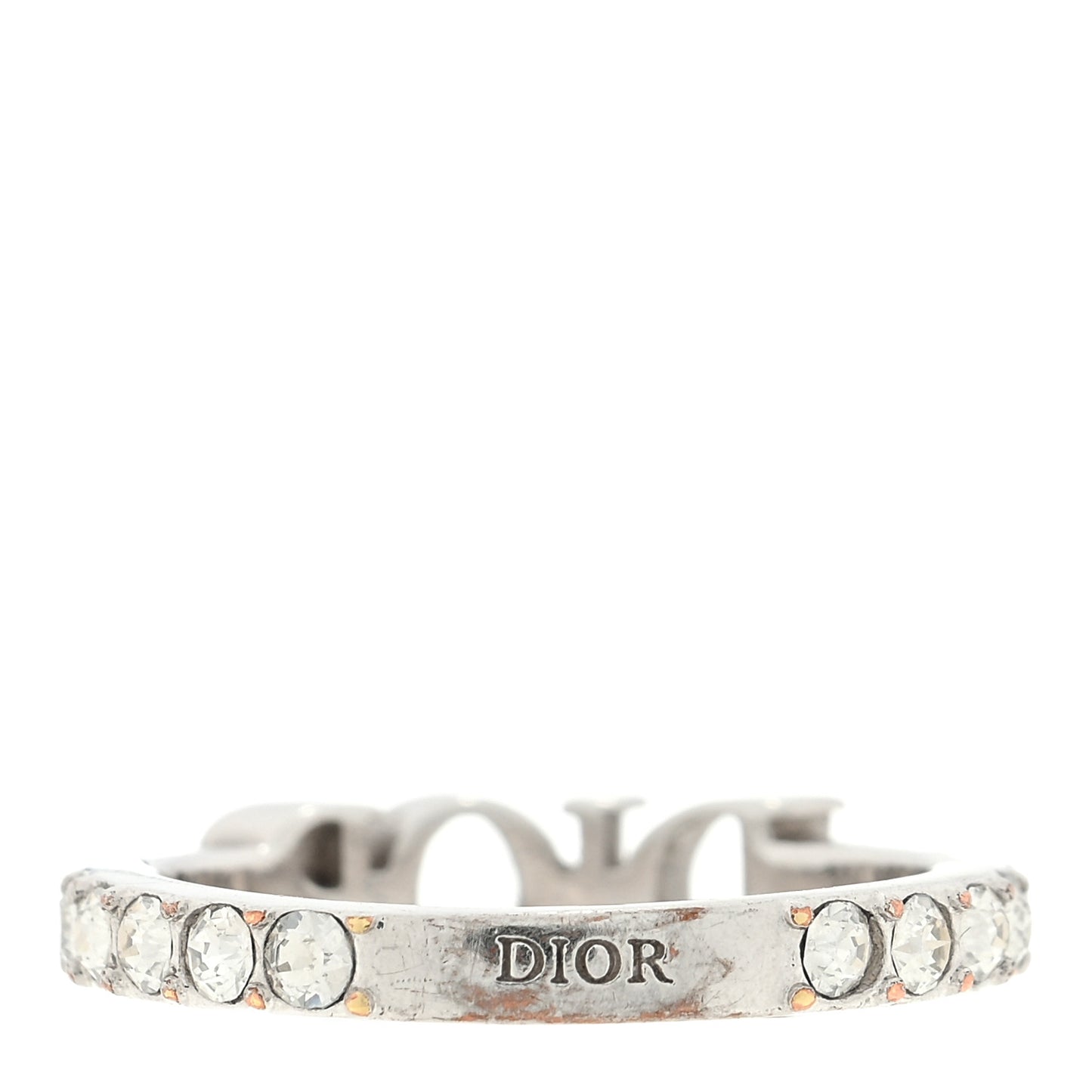 Metal Crystal Dio(R)evolution Ring S Silver