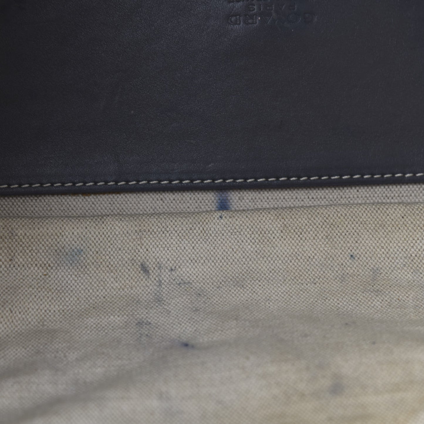 Goyardine Marquises Tote Grey