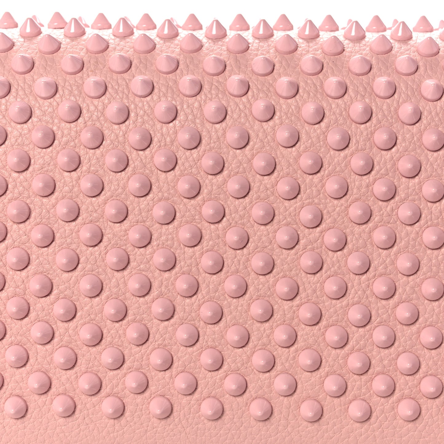 Calfskin Spikes Paloma Clutch Rosy