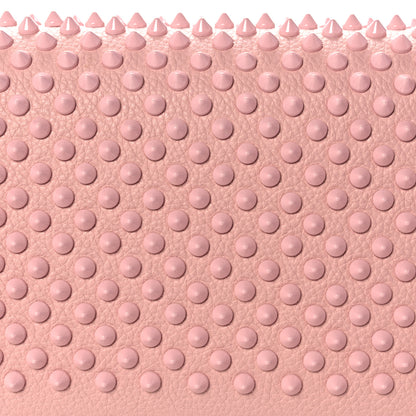 Christian Louboutin Calfskin Spikes Paloma Clutch Rosy 8 of 10