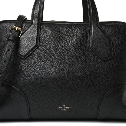 Louis Vuitton Taurillon Dora Ultra Soft MM Black 9 of 17