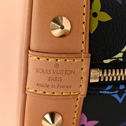 Louis Vuitton Monogram Multicolor Alma Black 6 of 9