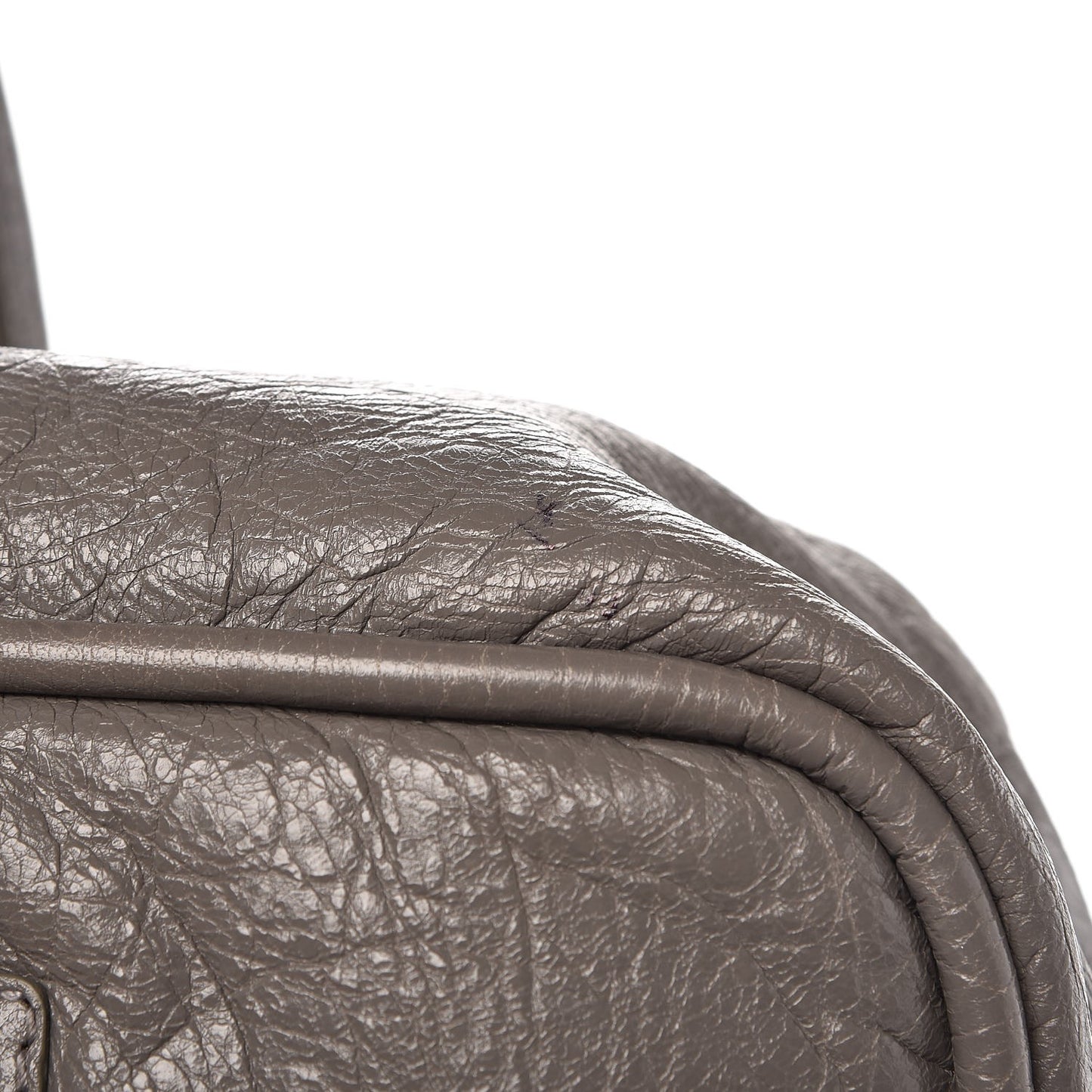 Agneau Medium Blanket Square Tote Grey