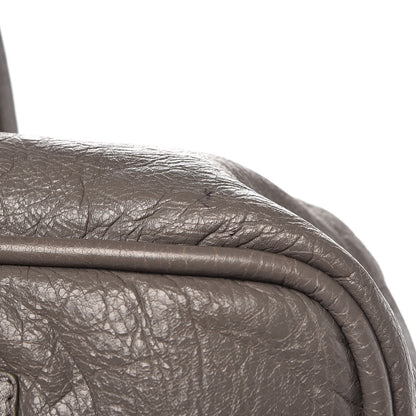 Balenciaga Agneau Medium Blanket Square Tote Grey 11 of 16