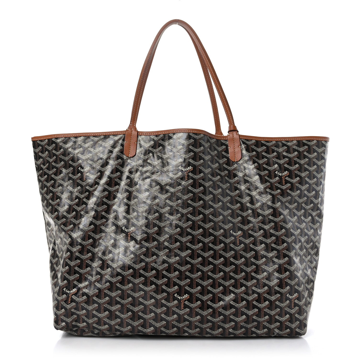 Goyard Goyardine Saint Louis GM Black Gold 1 of 12