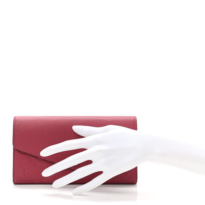 Louis Vuitton Empreinte Sarah Wallet NM Rose Bruyere 2 of 7