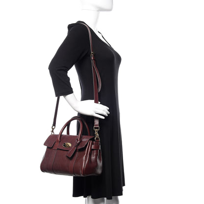 Mulberry Vegetable Tanned Calfskin Small Bayswater Oxblood 2 of 21