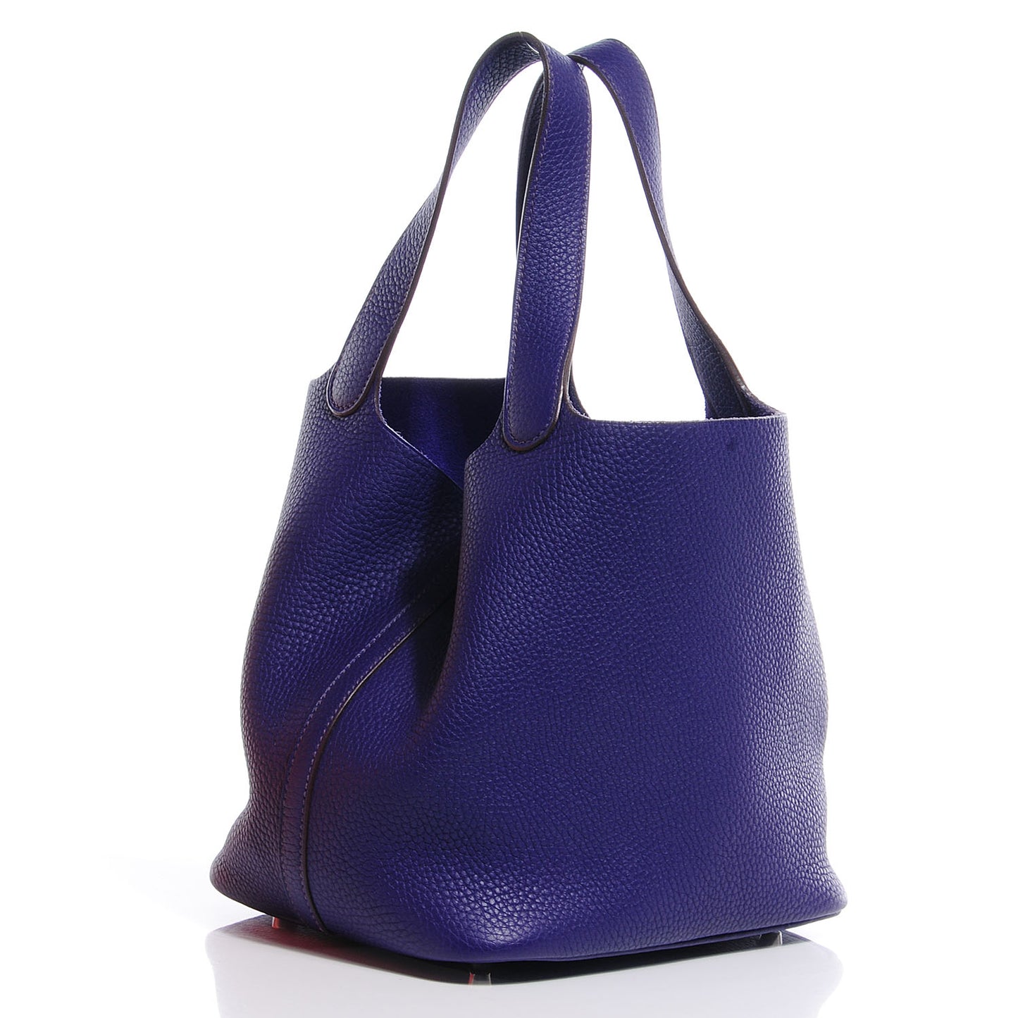 Taurillon Clemence Picotin Lock PM Iris