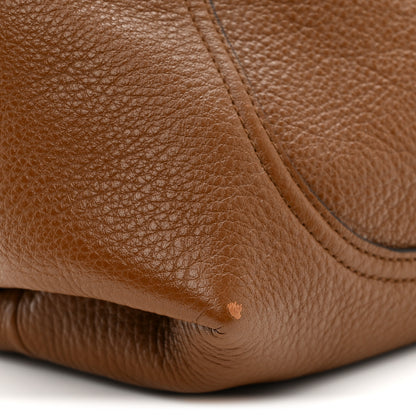 Gucci Grained Calfskin Softbit Medium Shoulder Bag Brown 11 of 11