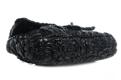 Chanel Lambskin Astrakan Medium Flap Black 4 of 8