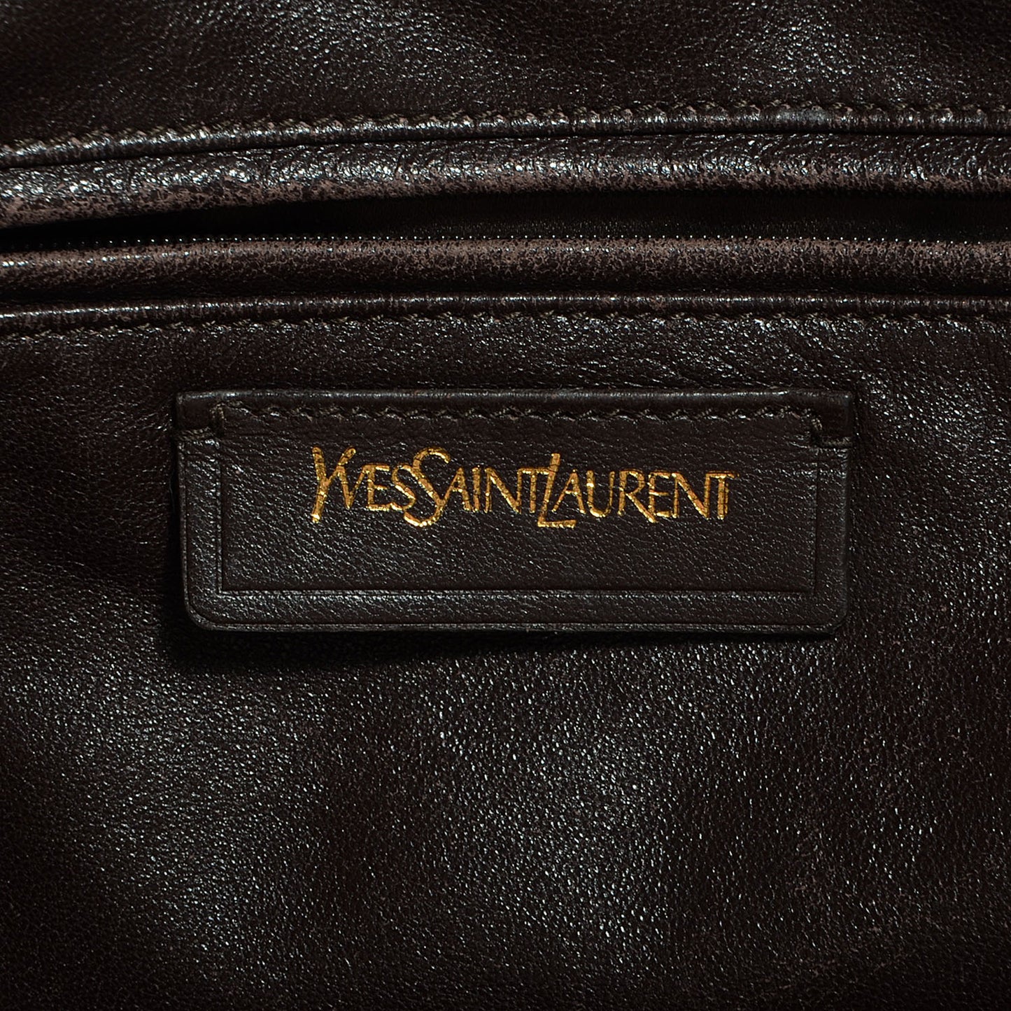 Agneau Sac New Rive Gauche Tote Brown