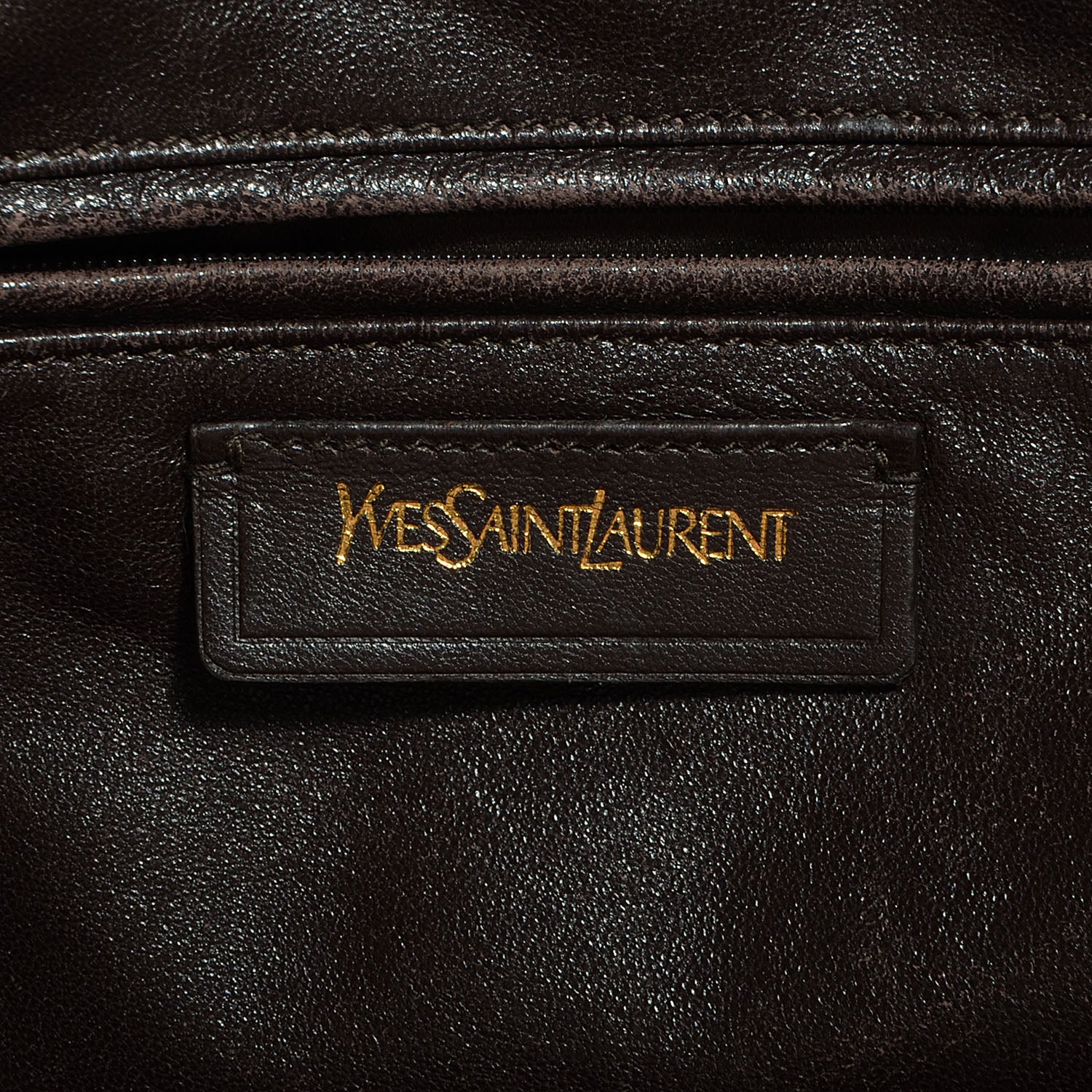 Saint Laurent Agneau Sac New Rive Gauche Tote Brown 6 of 8