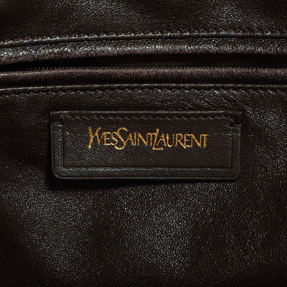 Saint Laurent Agneau Sac New Rive Gauche Tote Brown 6 of 8