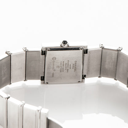 Chanel Stainless Steel Diamond 23mm Mademoiselle Quartz Watch 6 of 8