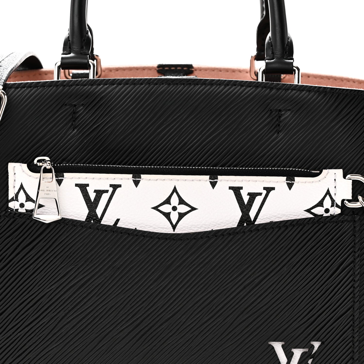 Louis Vuitton Epi Marelle Tote MM Black 6 of 8