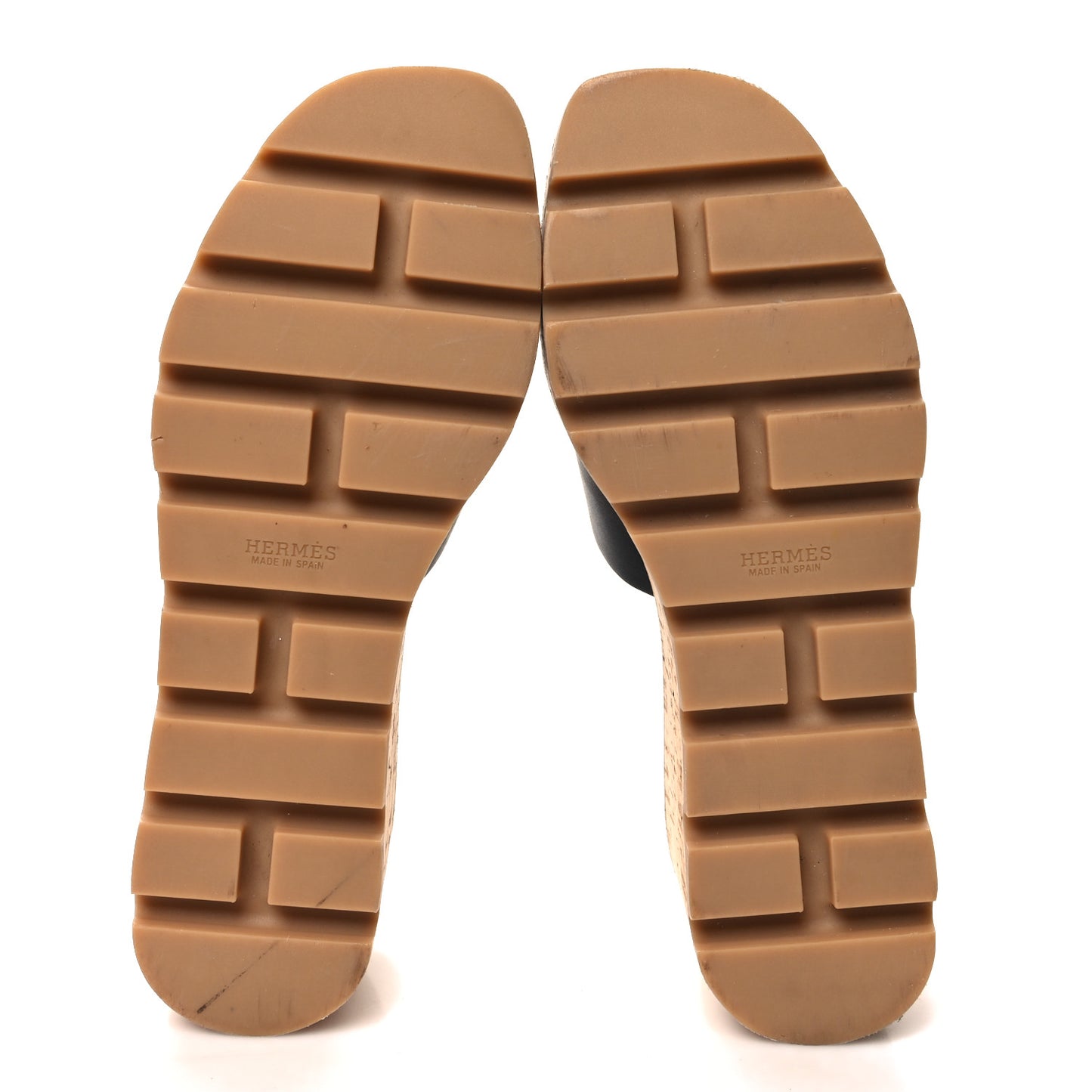 Calfskin Cork Eze 30 Sandals 37 Black