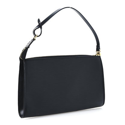 Louis Vuitton Epi Pochette Accessories 24 Black 3 of 11