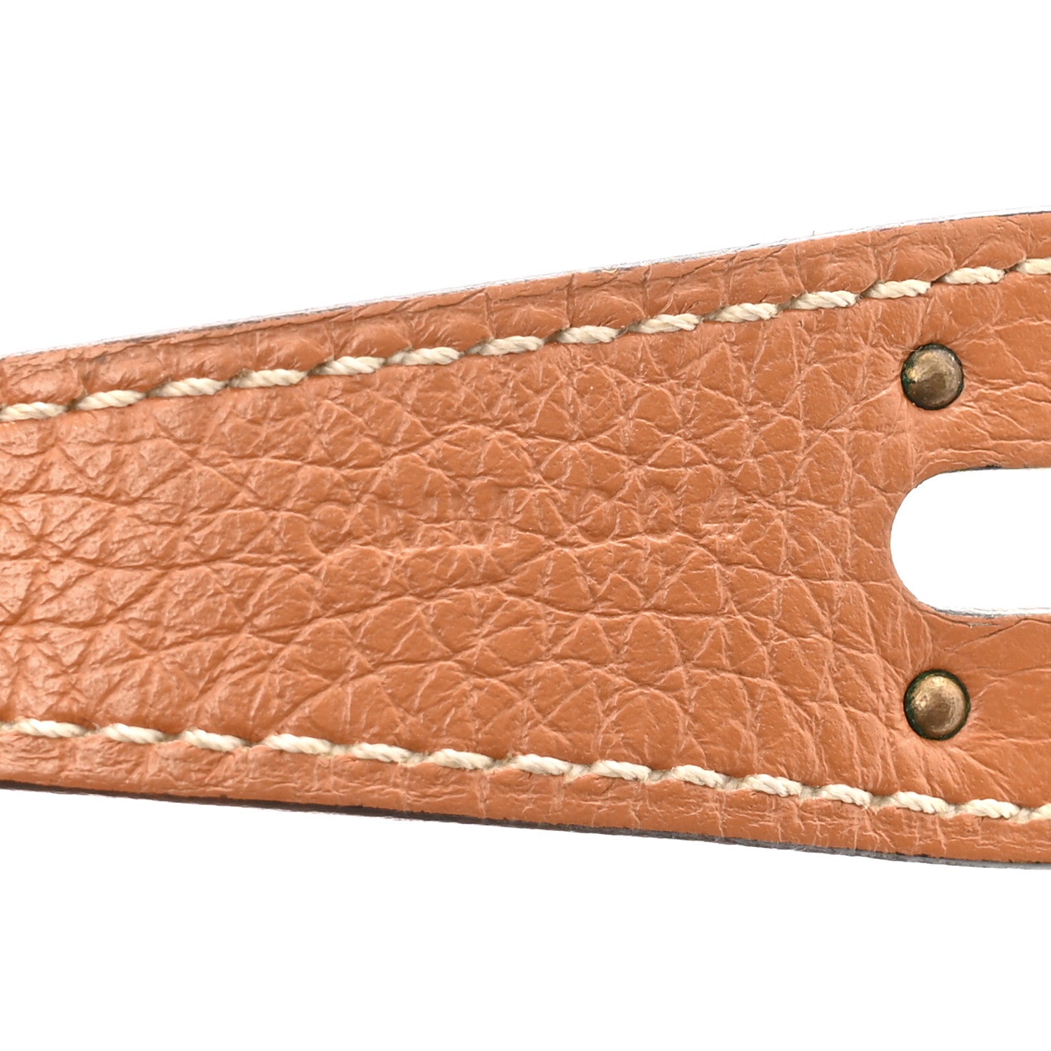Hermes Taurillon Clemence Lindy 26 Gold 7 of 18