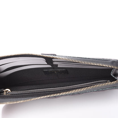 Chanel Iridescent Caviar Quilted Classic Pouch With Handle Black 5 of 10