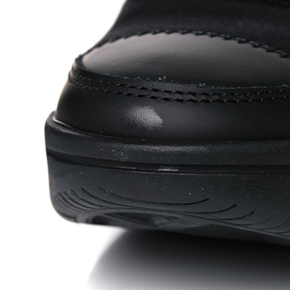 Chanel Velvet Calfskin Mixed Fibers CC Sneakers 38.5 Black 8 of 10