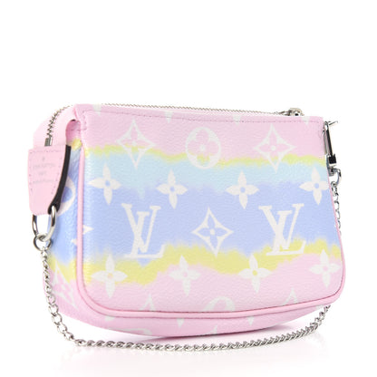 Louis Vuitton Monogram Escale Mini Pochette Accessories Pastel 3 of 7