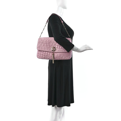 Versace Nappa Barocco Quilted Vanitas Medea Shoulder Bag Pink 2 of 8