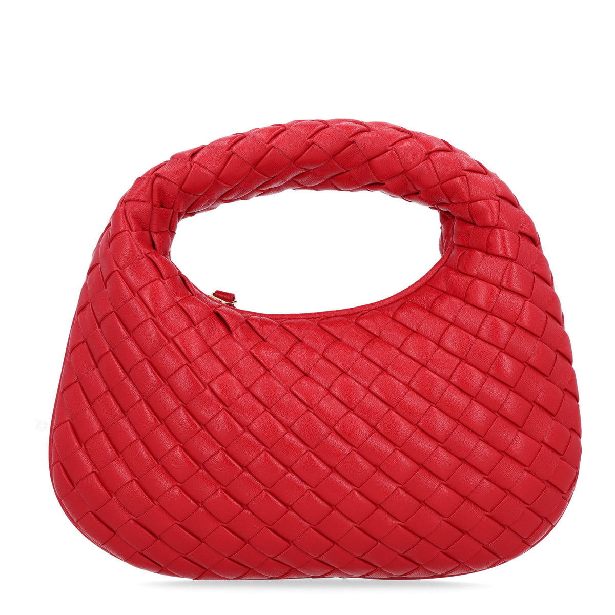 Bottega Veneta Nappa Intrecciato Baby Veneta Hobo Cardinal 1 of 10